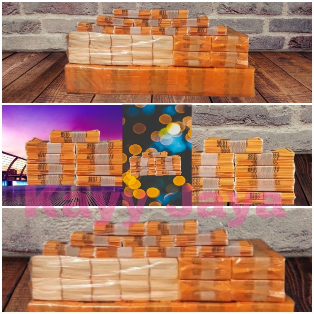 

Kertas Gulung Bufelow Asli Dengan Desain Lis Kuning