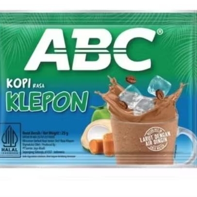 

ABC Klepon kopi instan isi 12 renceng /dus