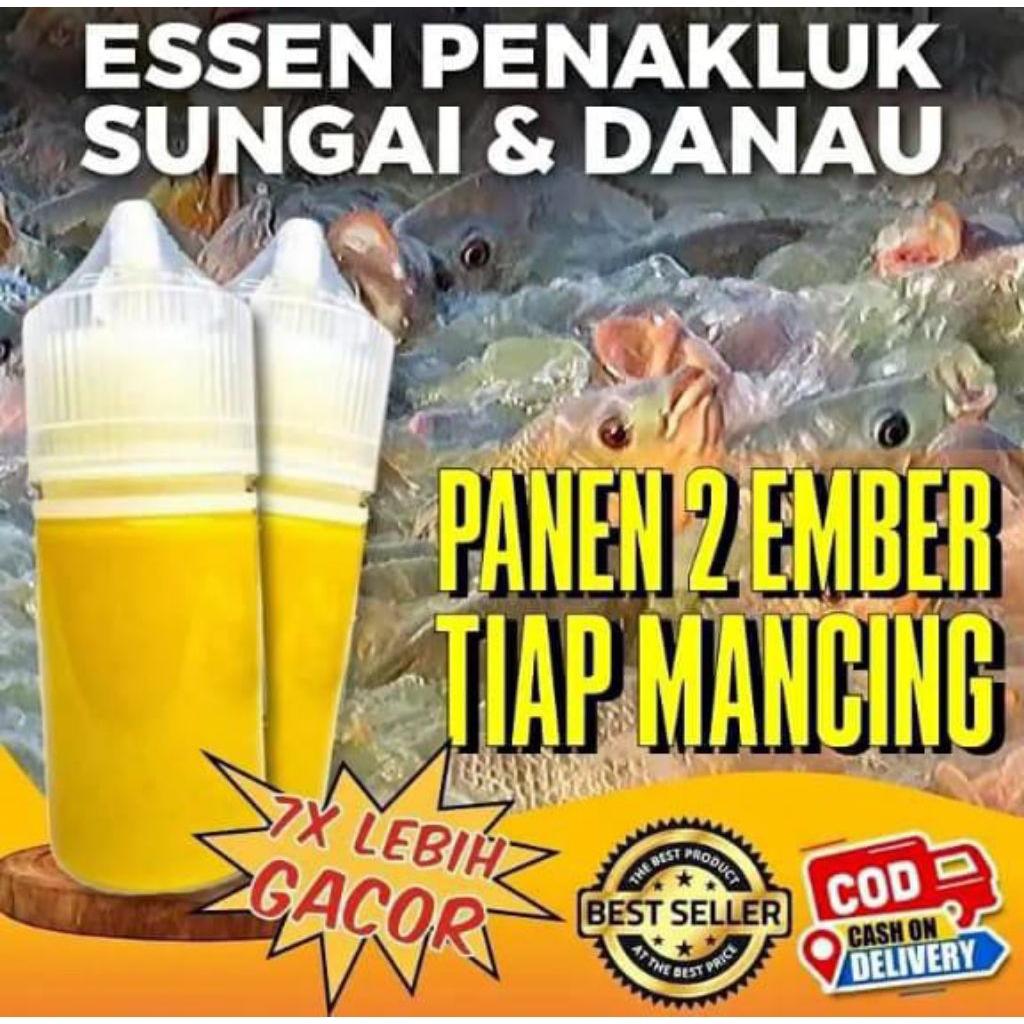 Essen ikan mancing sungai danau indukan bawal bandeng gurame aroma jagung bakarr aroma sangat kuat m
