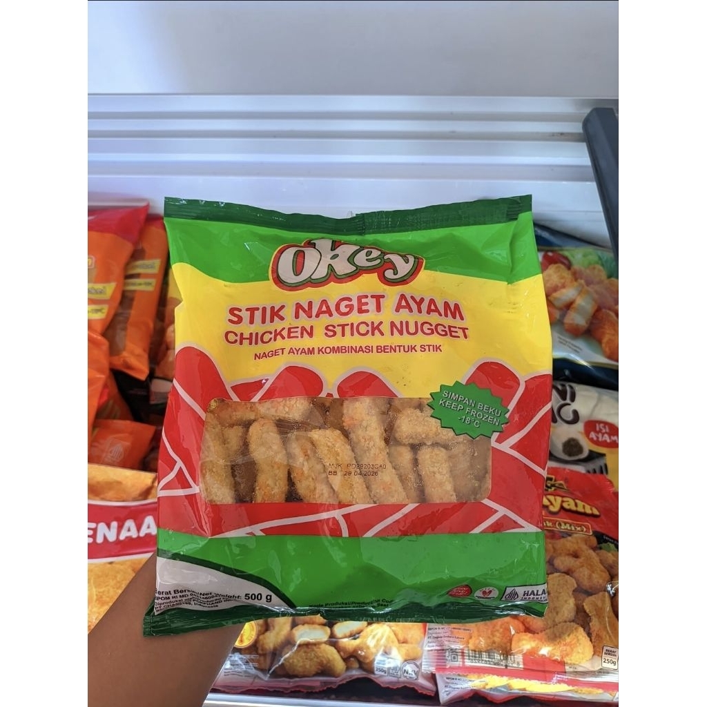 

okey stik nugget ayam 500g