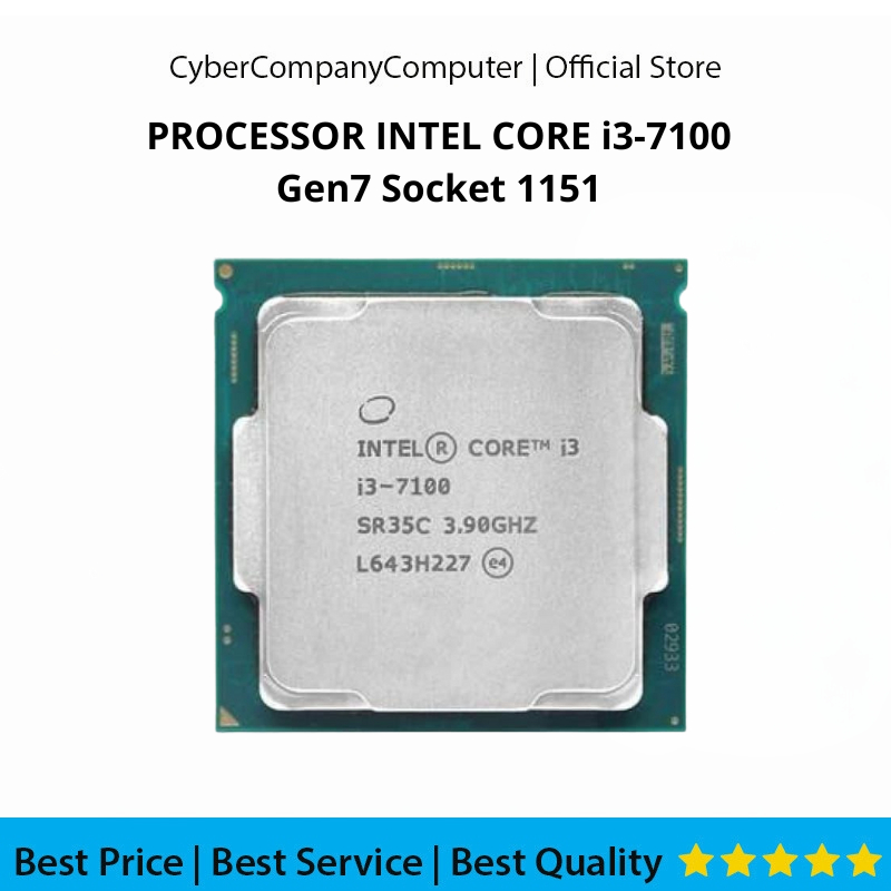 Processor Intel Core i3-7100 Gen7 LGA 1151 3.90GHz - Processor Intel Core i3-7100 Gen7 Socket 1151 G