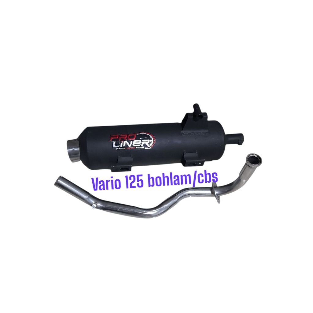 Knalpot Vario 125 CBS / Vario 125 Techno / Vario 125 Led Old | Suara  Bas Adem