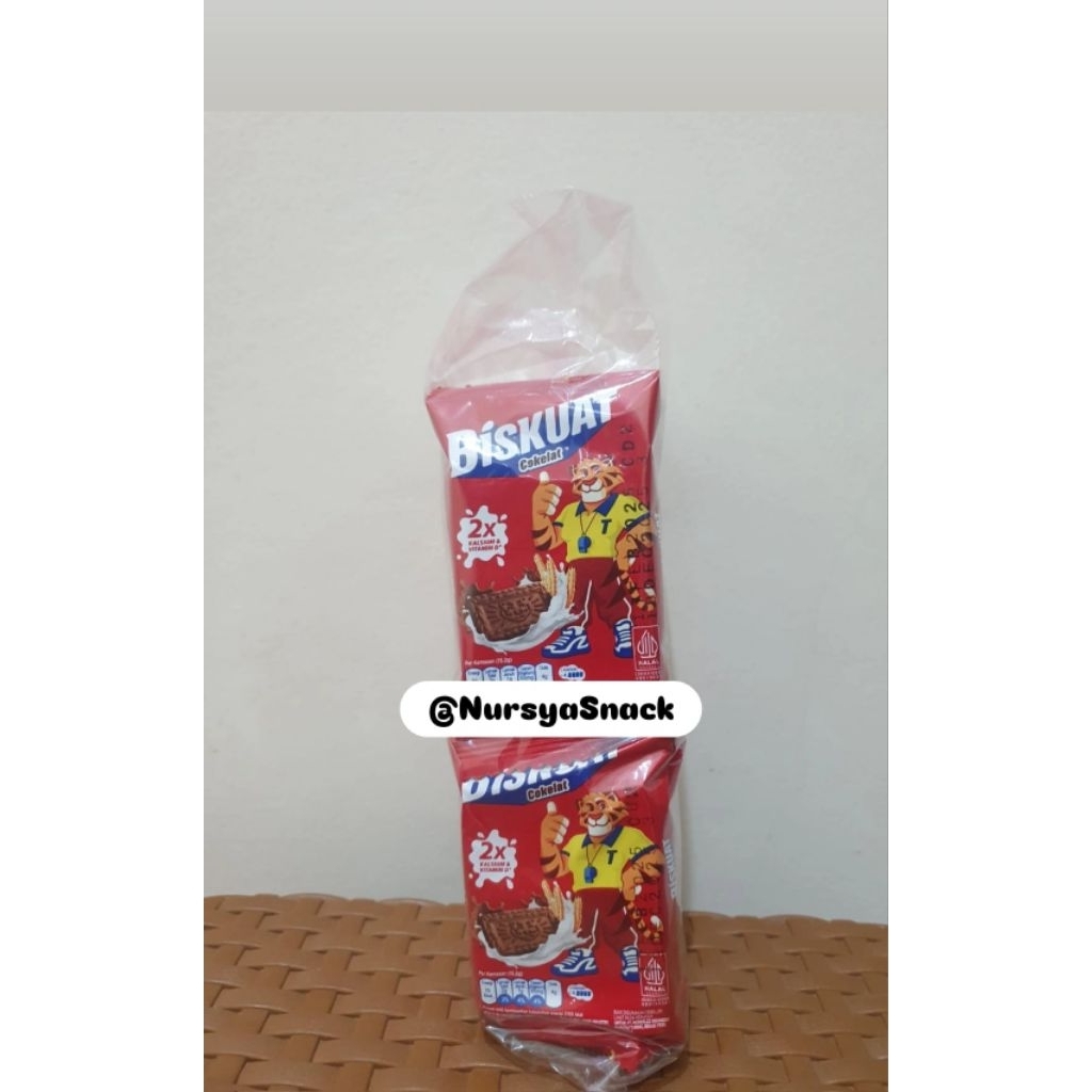 

Biskuat Cokelat 15 gram 1 pack isi 20 pcs