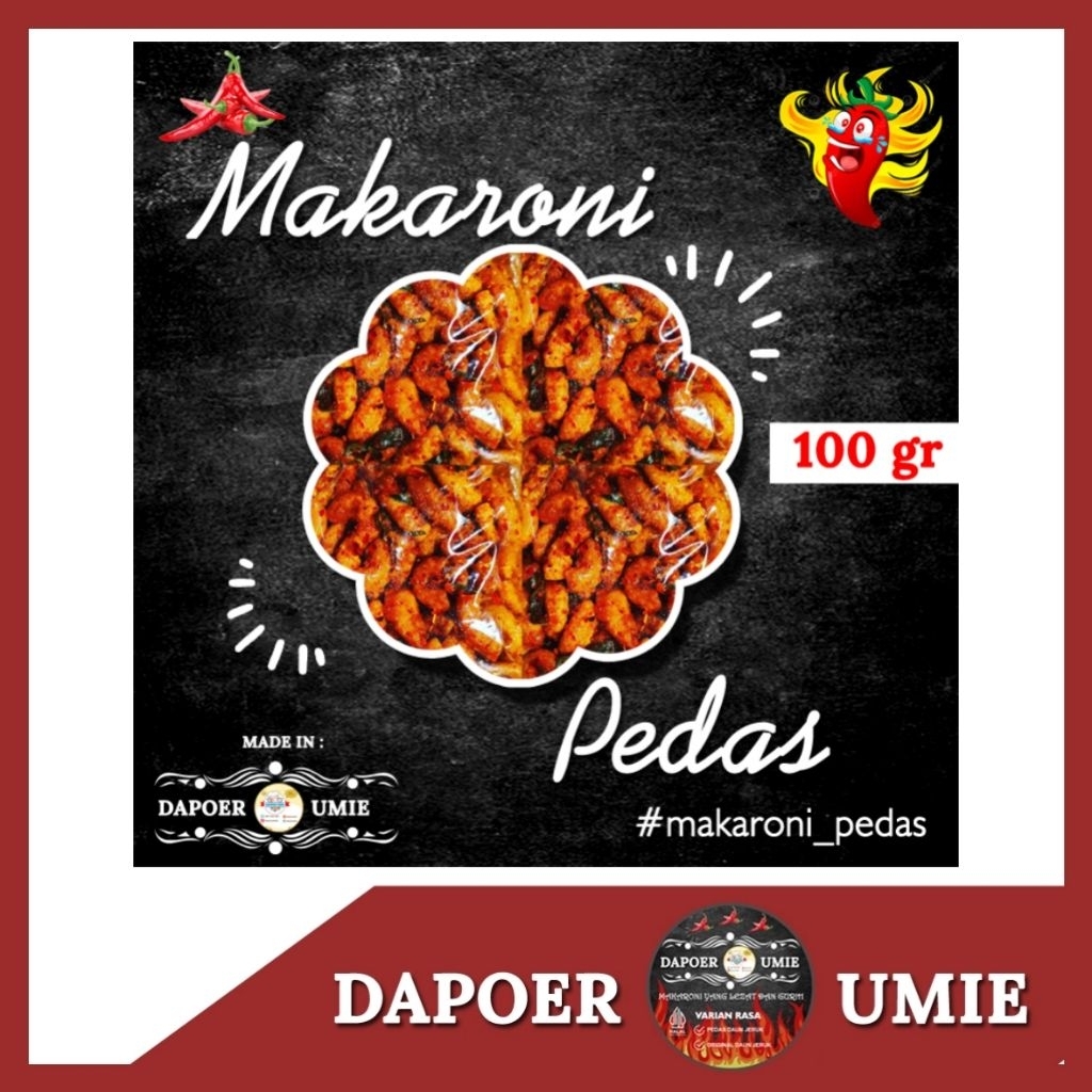 

MAKARONI BANTET PEDAS DAUN JERUK 100 Gram Tidak keras gurih asin pedas