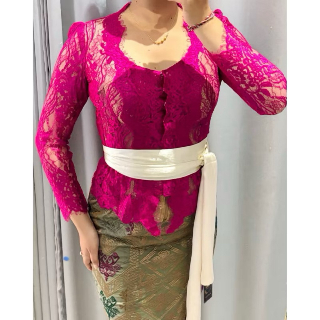 KEBAYA JADI METALIC GLOSSY BRIGHT//KEBAYA JADI BALI