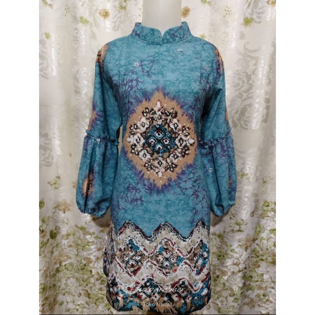 tunik jumputan dolby