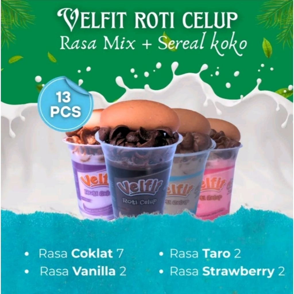 

ROTI VELFIT CELUP 13 PCS VARIANT