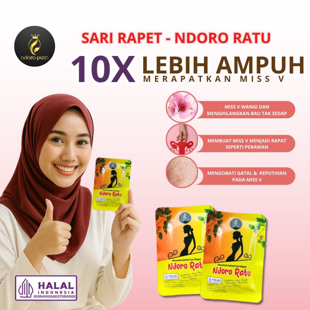 

Ndoro Ratu Jamu Sari Rapet Minuman Ekstrak Instan Herbal Merawat Dan Menjaga Kewanitaan