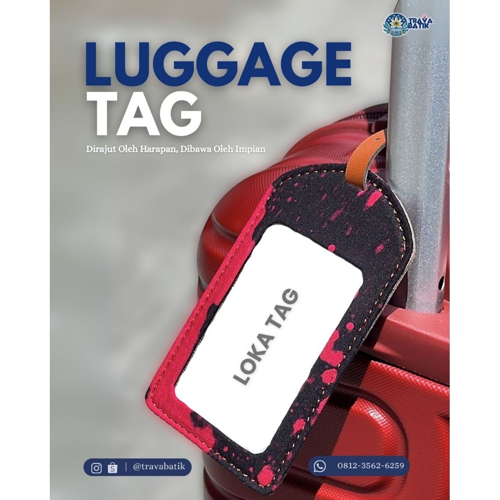 Loka Tag | Penanda Koper | Tag Koper