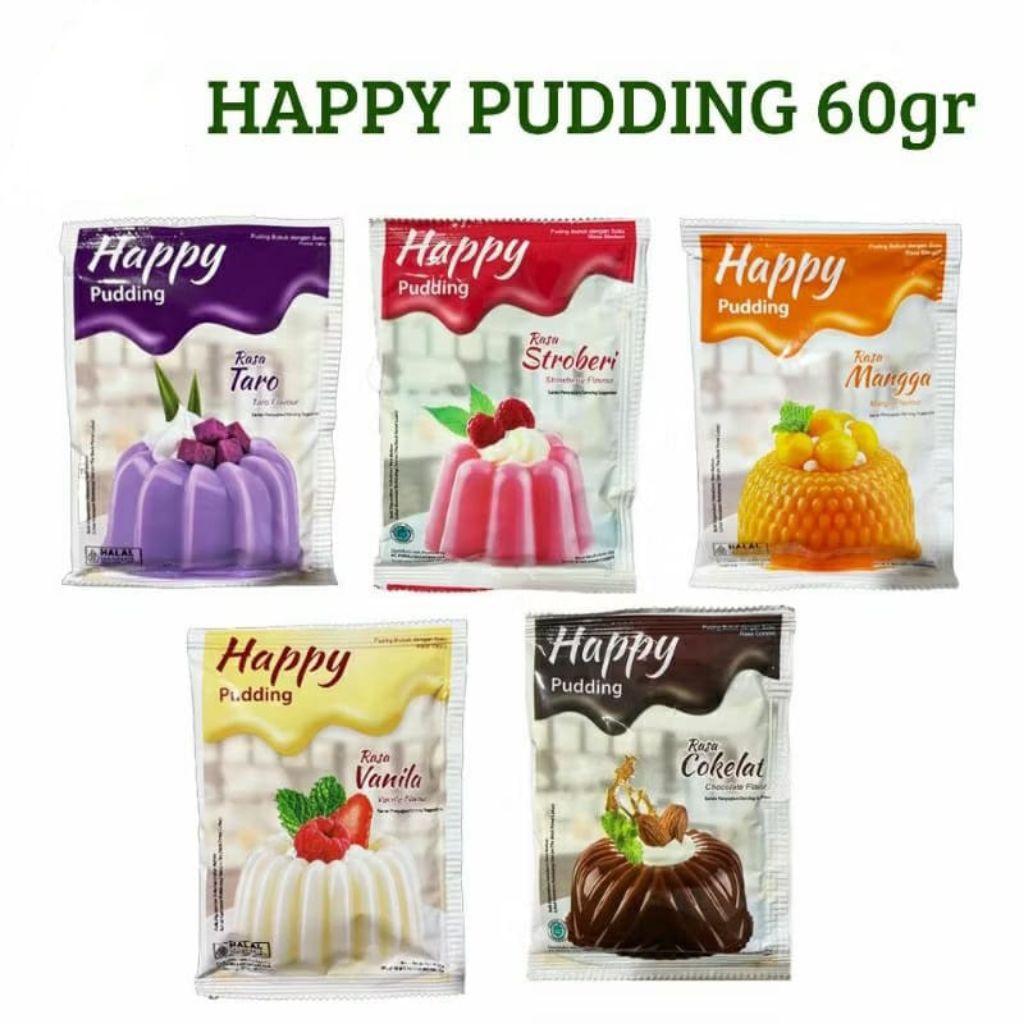 

Happy Puding 60g