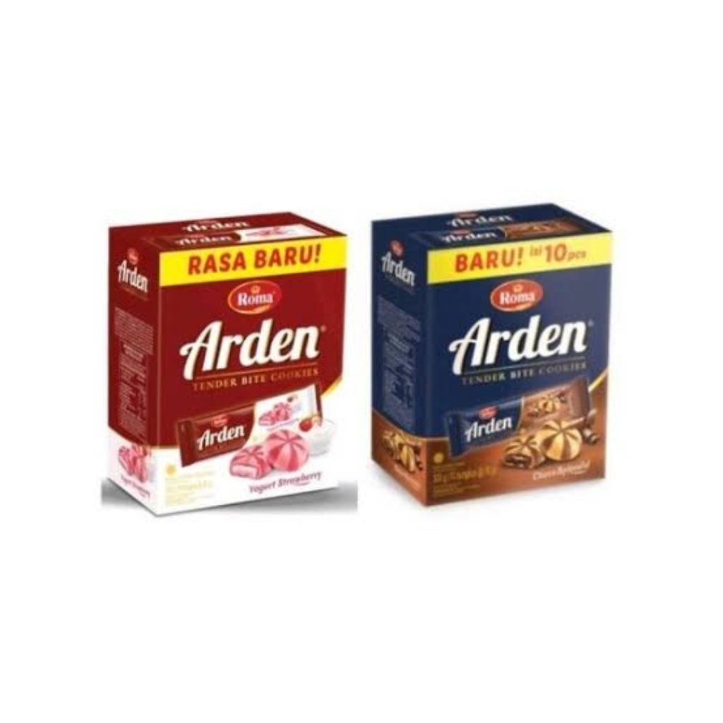 

Roma Arden Tender Bites Cookies Choco Splendid & Yougurt Strawberry 1 Box