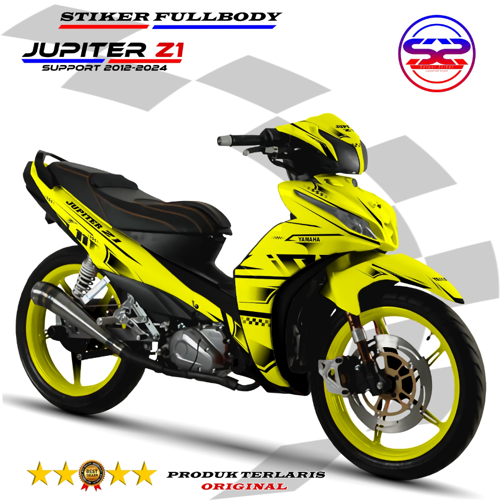 Stiker Decal Fullbody Variasi Motor Jupiter Z1 Stiker Motor Yamaha JupiterZ1 Racing