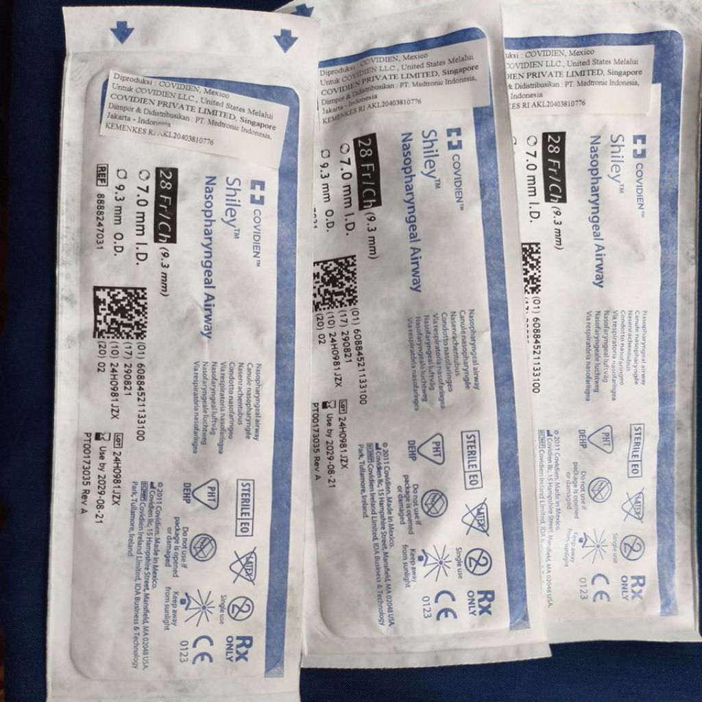 Nasopharyngeal Airway No. 7.0 Fr 28