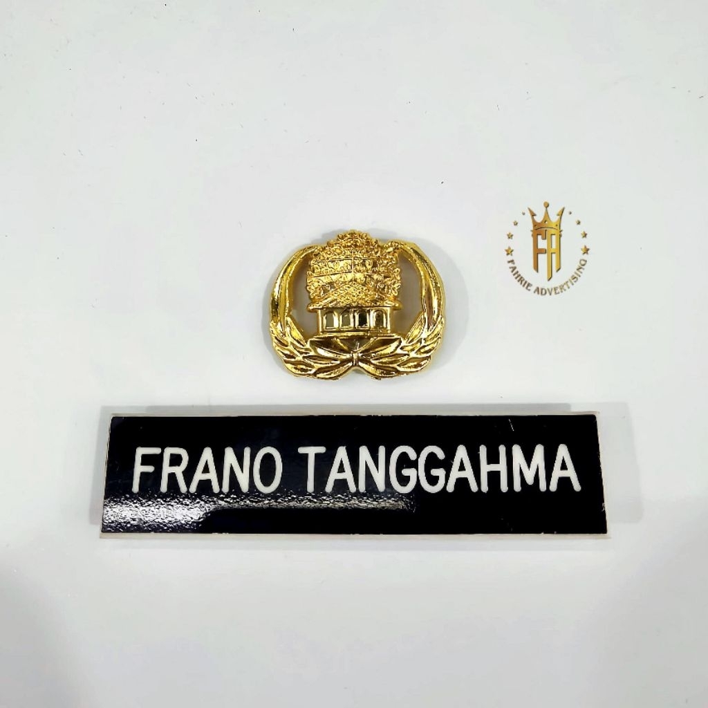 

Nametag Peniti PDH,PNS,DLL + Kopri Peniti