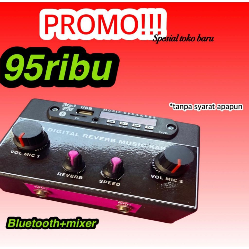 modul bleutooth+mixer karaoke