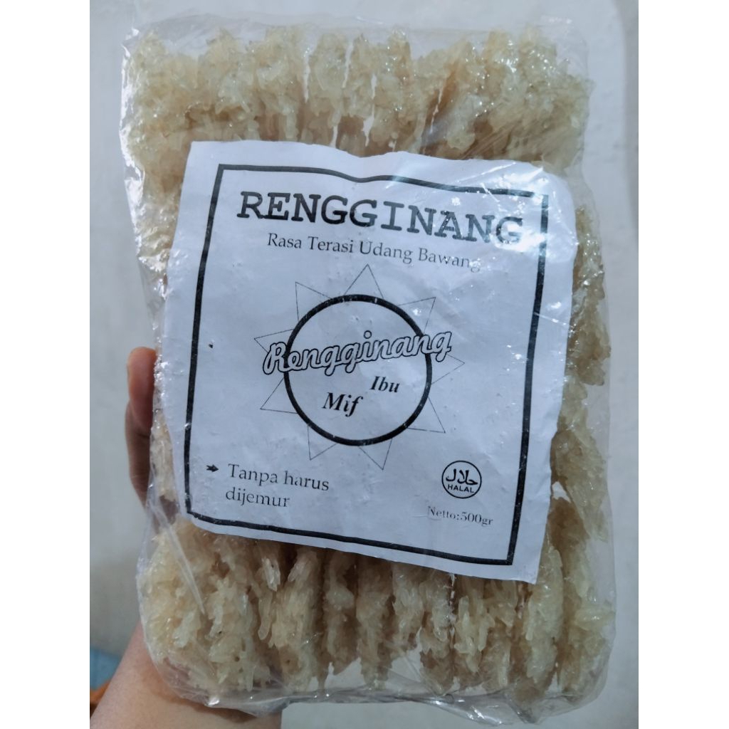 

RENGGINANG "IBU MIF" Khas JEMBER Tanpa Dijemur rasa Terasi Udang Bawang