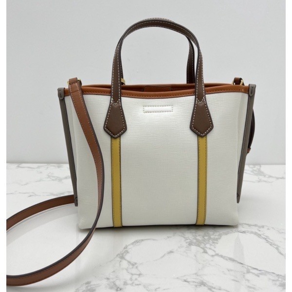 TB Perry Colorblock Small Triple Compartment Tote Original