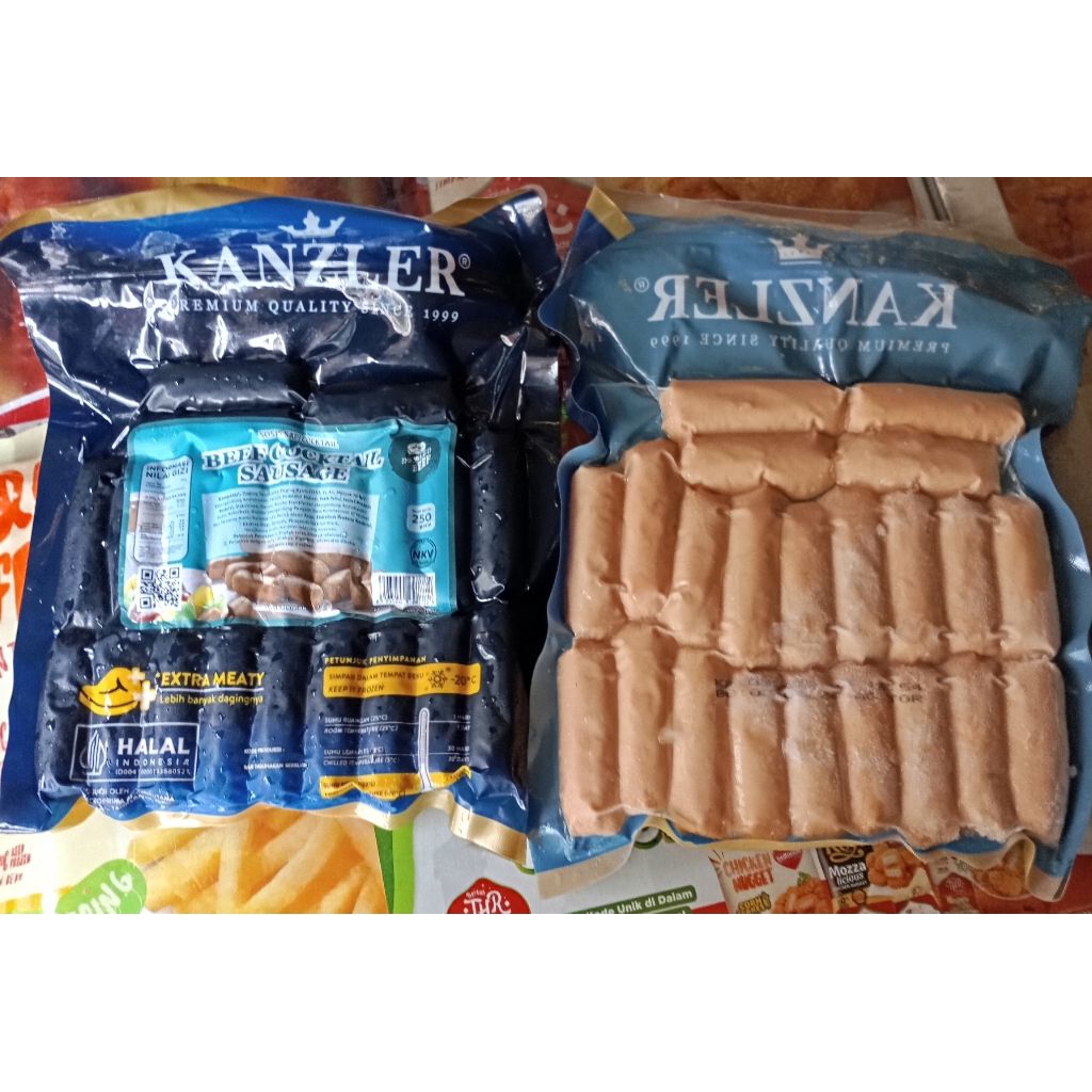 

KANZLER Beef Cocktail 250gr 250 gram "isi ± 20 pcs