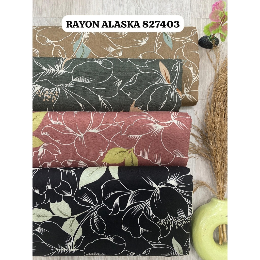 Kakania Textile 1 Serian Roll Kain RAYON MOTIF