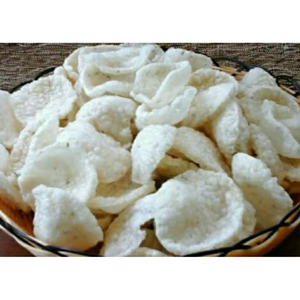 

kerupuk terasi mentah 250 gram gurih renyah dan nikmat