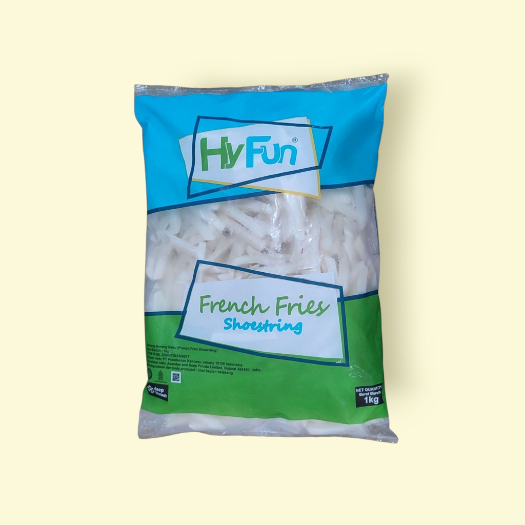 

HyFun Kentang Goreng | Renyah Tahan Lama | Siap Goreng 5 Menit