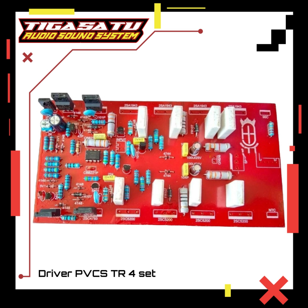 Driver PVCS TR 4 set