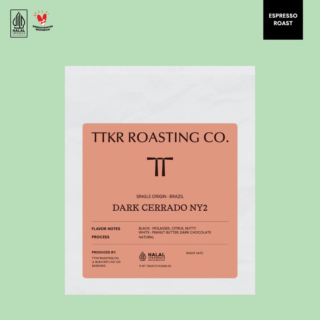 

Brazil Cerrado Medium Dark Roast - Espresso Roasted Beans