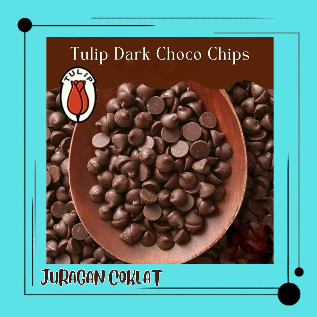 

CHOCOCHIPS TULIP REPACK 1kg, 500gr | COKELAT CHIPS