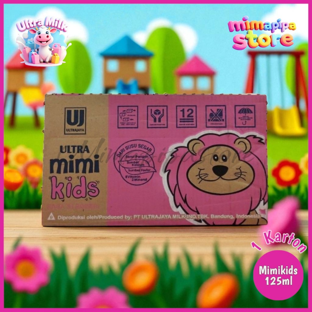 

Susu Ultra Mimi kids Strawberry 125ml 1 Karton