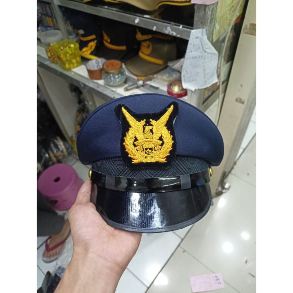 Topi Pet PDU Bintara TNI AU