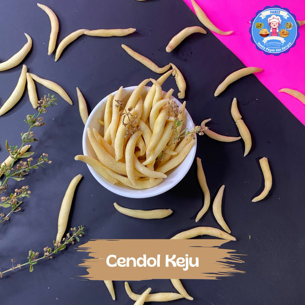 

CENDOL KEJU 100gr Cemilan Enak Cemilan gurih cendol keju