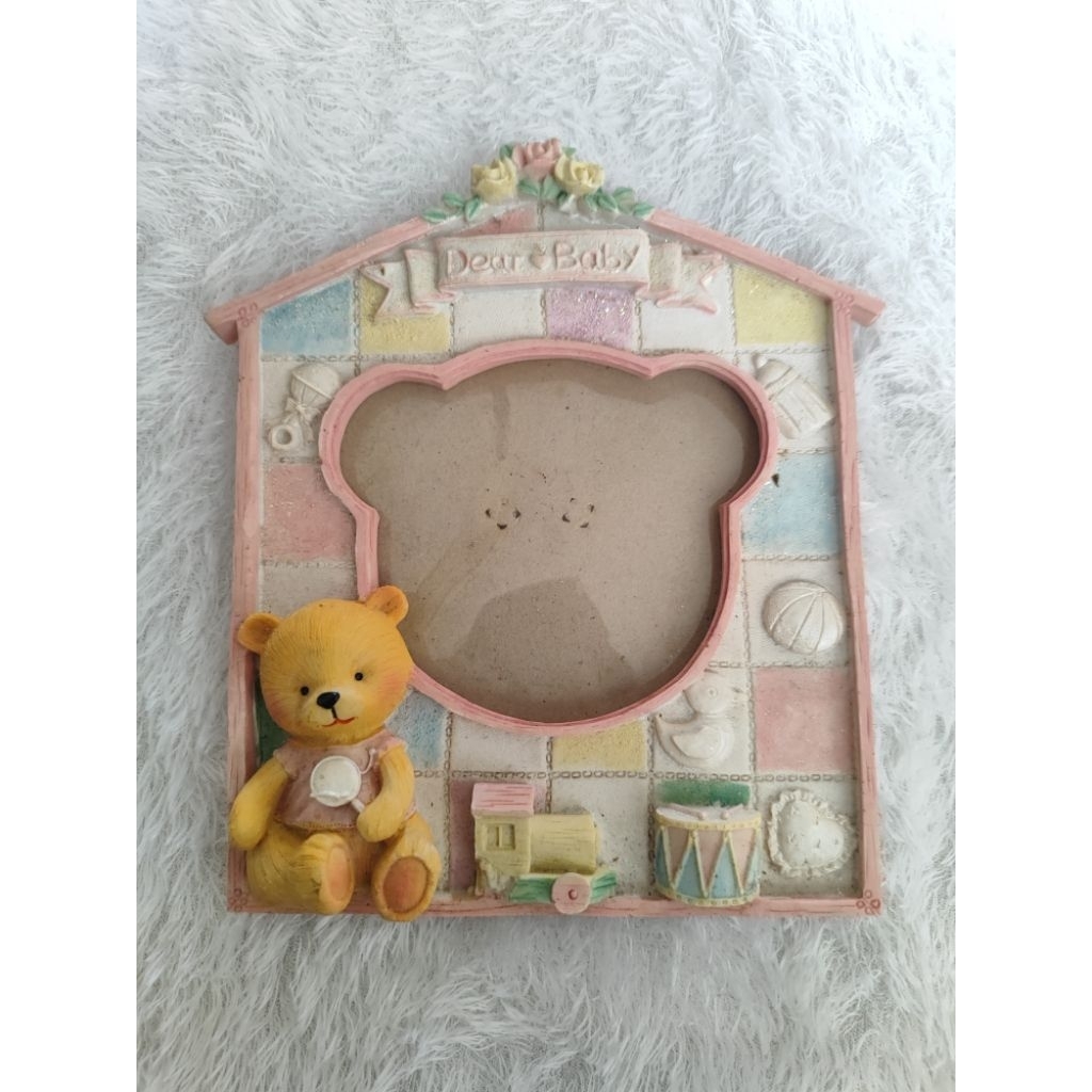 Frame Foto bunga flower  frame / Frame foto preloved