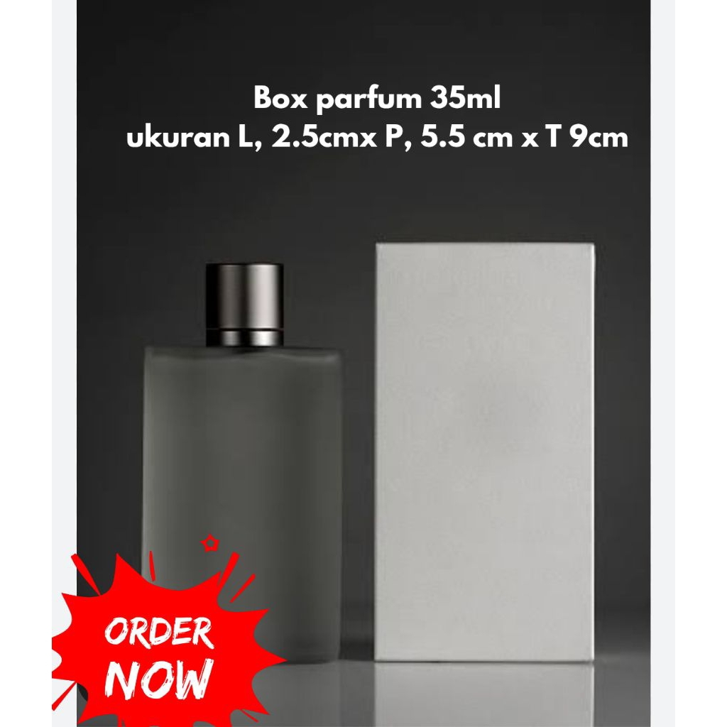 

Box Karton putih polos 35ml