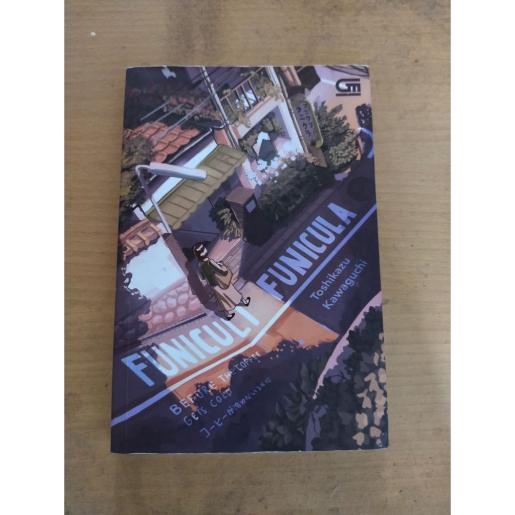 novel preloved funiculi funicula, gagal menjadi manusia, merayakan kesedihan, seorang pria, jar of m