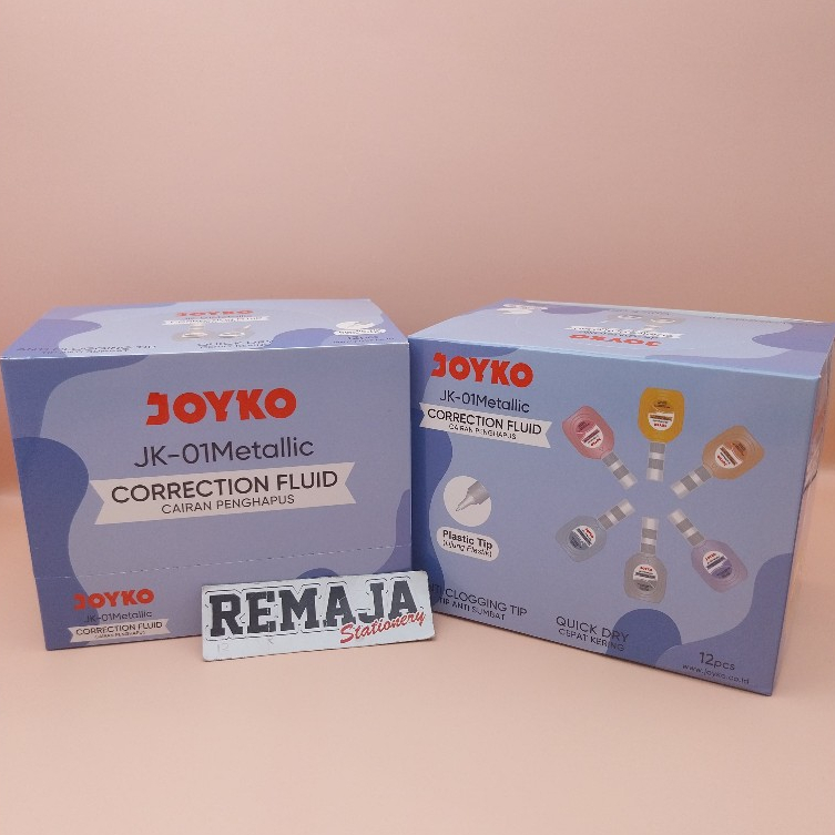 

Joyko Correction JK-01 METALLIC Per Pack