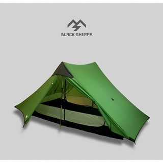 BLACK SHERPA Moska Pro 2P Tenda Ultralight Premium / Tarp Tent Black Sherpa