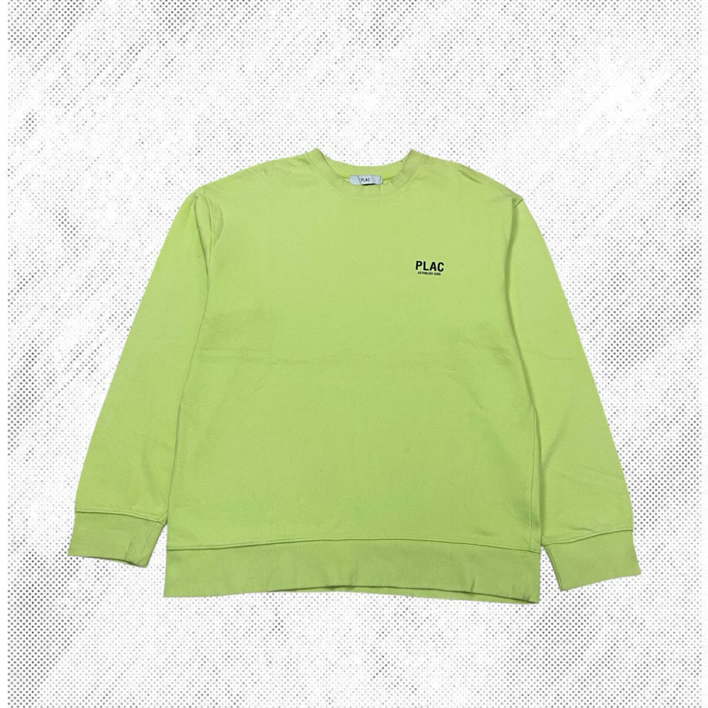 Crewneck PLAC ESTABLISH 2009 / Sweater Pria & Wanita / Size L