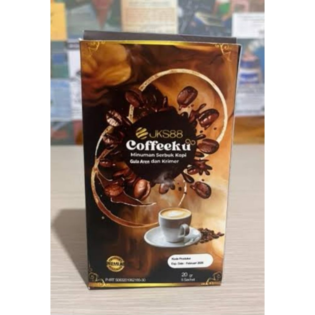 

COFFEEKU KOPIKU KEMASAN BARU JKS88 1 BOX 5 SACHET 100% ORIGINAL