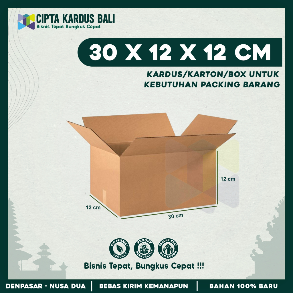 

Kardus Packing 30x12x12 | Box packing | Karton Packing