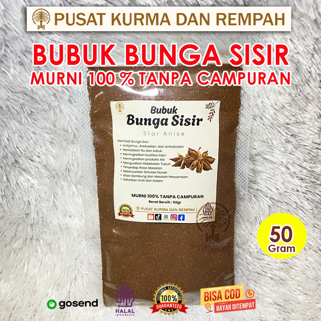 

Bubuk Bunga Sisir Premium 50gr – 100% Murni Tanpa Campuran