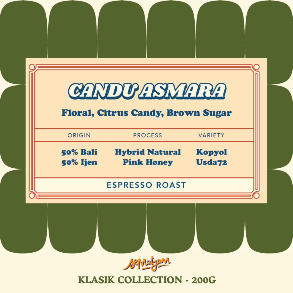 

Candu Asmara Espresso Blend - Sematjam Coffee Roastery