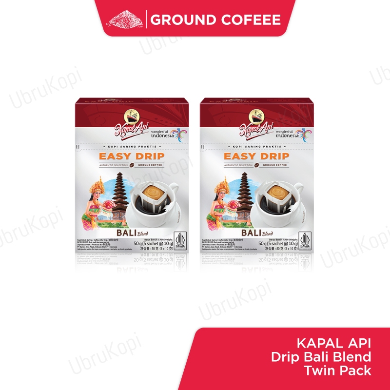 

Kopi Kapal Api Drip Bali Twin Pack