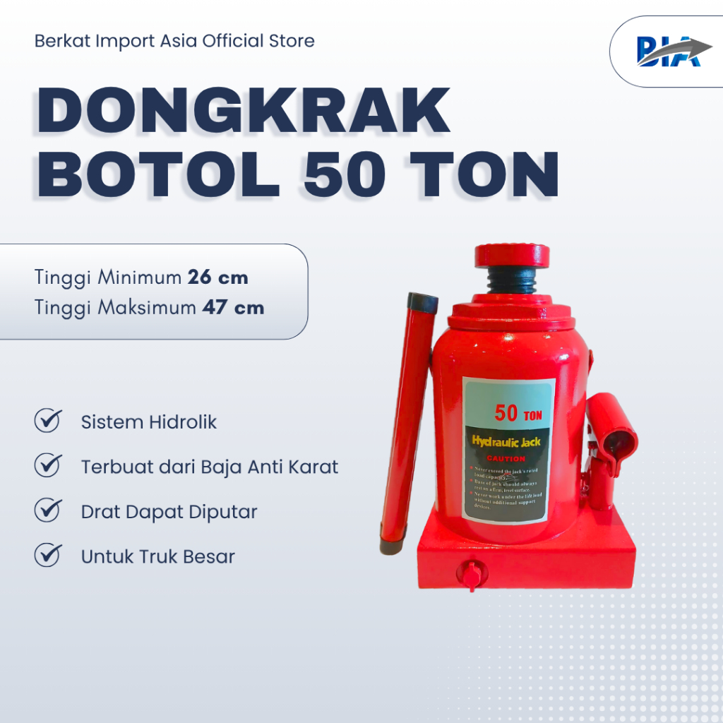 Dongkrak Botol 50 Ton
