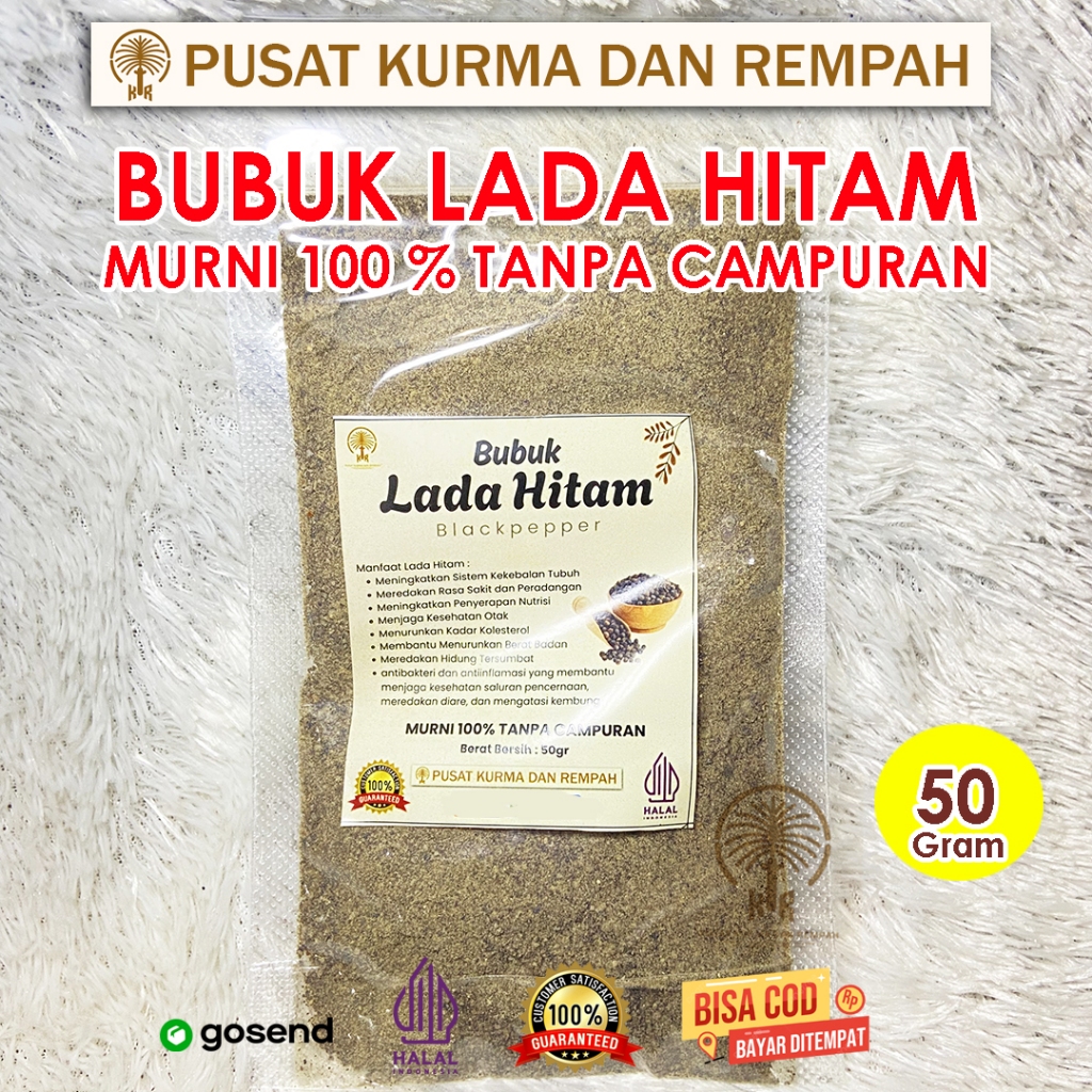 

Bubuk Lada Hitam Blackpepper Murni100% Tanpa Campuran