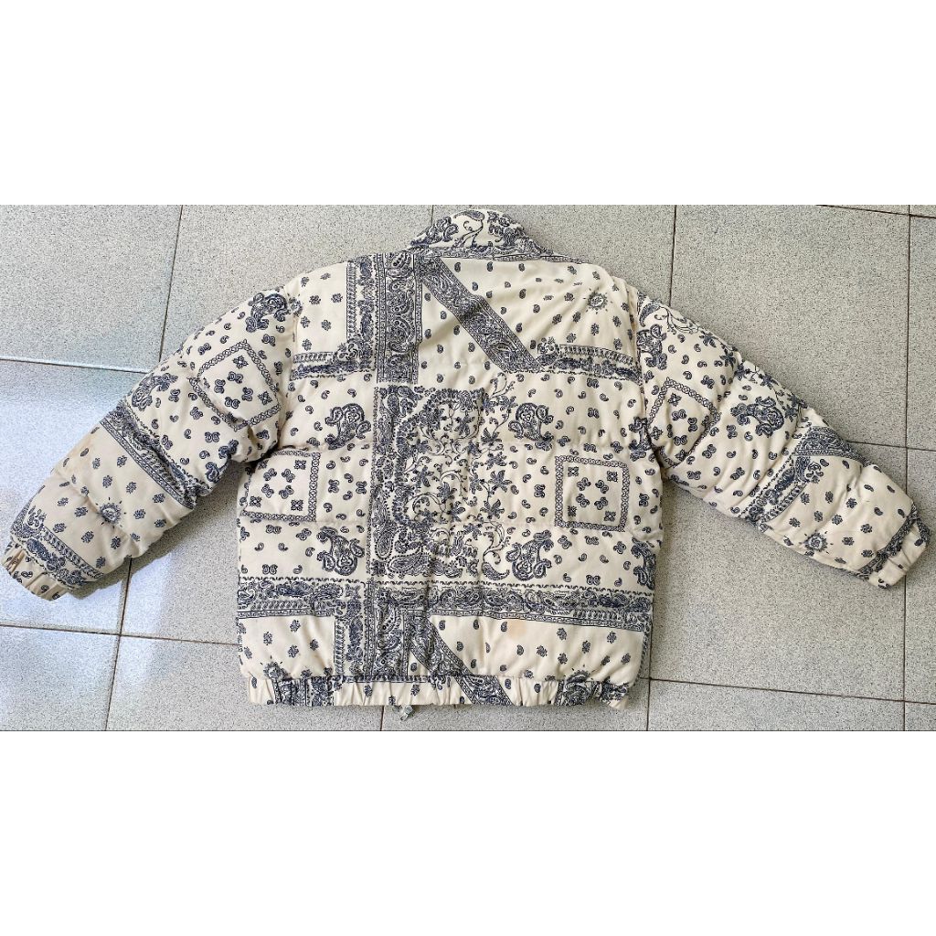 JACKET BULANG BESPOKE PROJECT PUFFER JACKET BANDANA PAISLEY