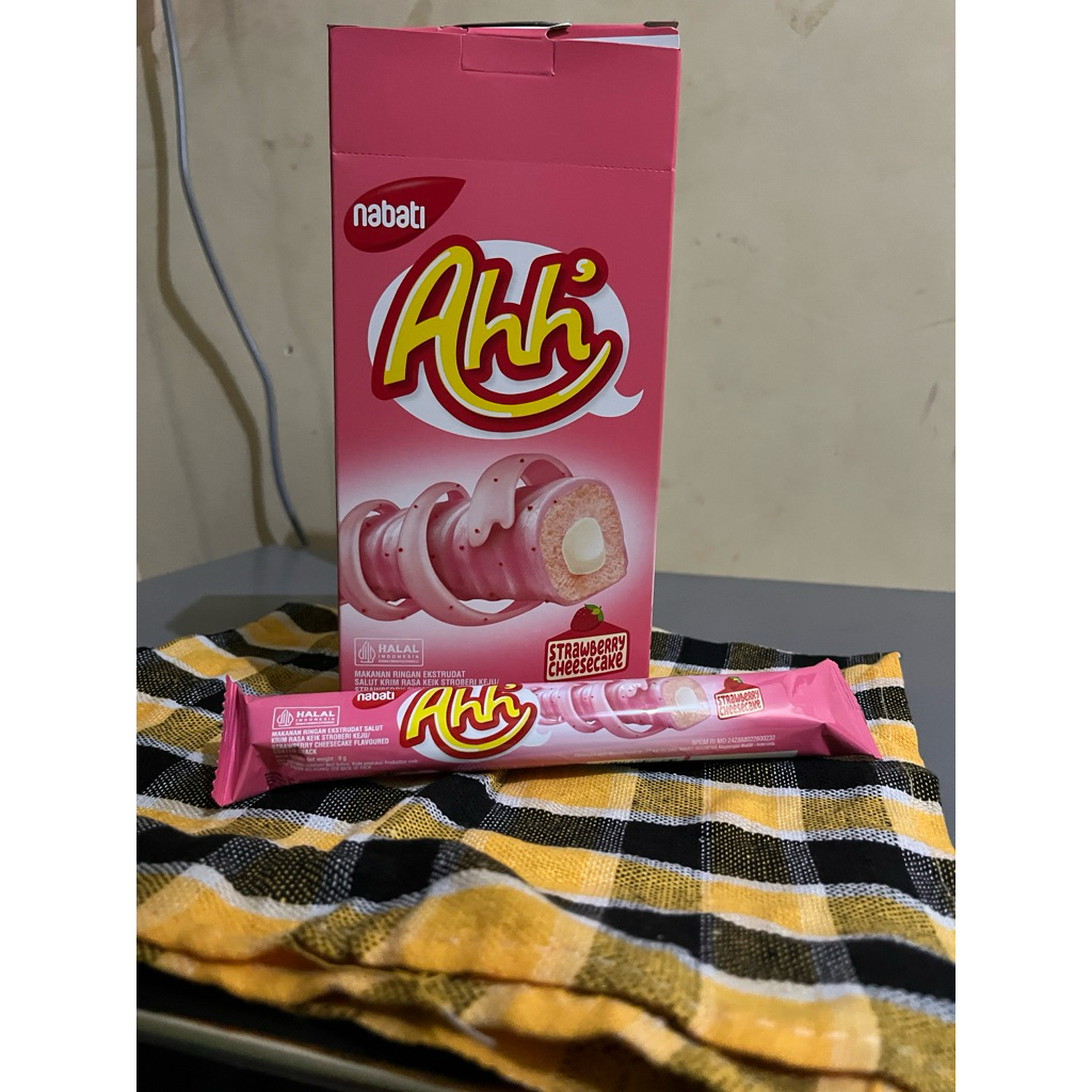 

Nabati ahh strawberry cheesecake 1 box