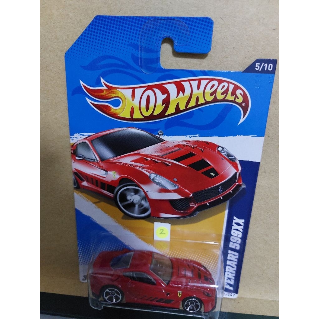 Hot Wheels FERRARI 599XX = 2012 HW All Stars