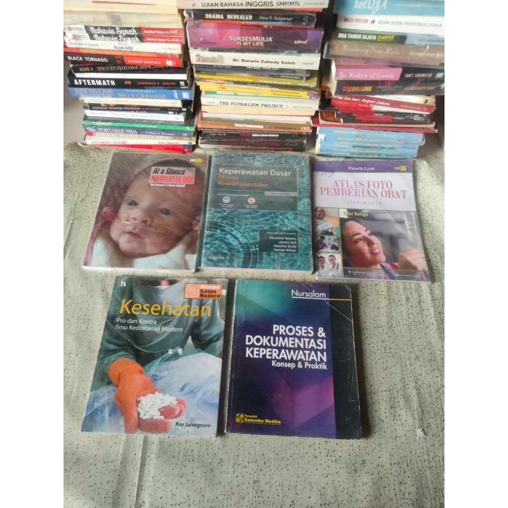 Buku Kesehatan : Neonatologi, Keperawatan Dasar, Atlas Foto Pemberian Obat, Kesehatan, Proses & Doku