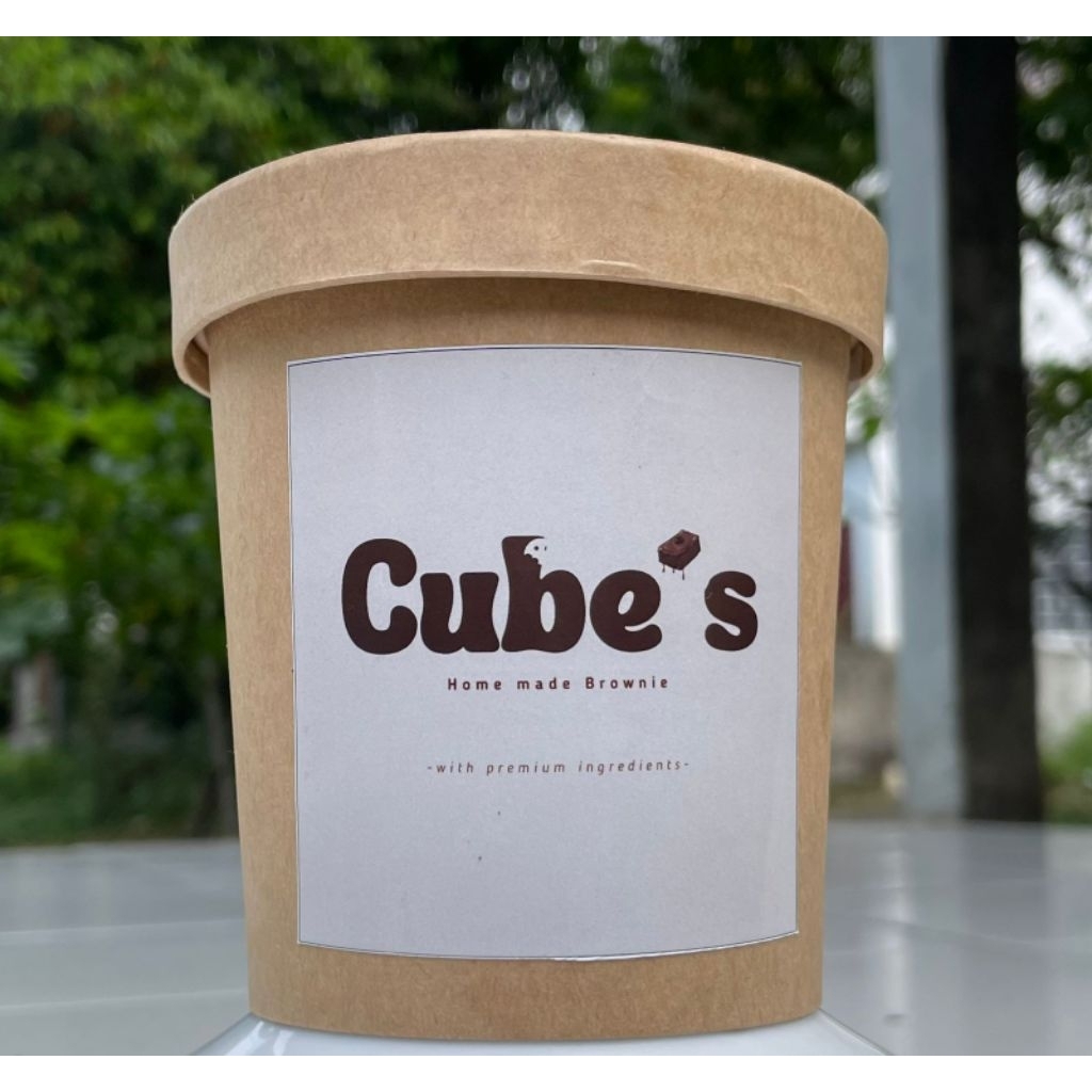 

Homemade Fudgy Brownies by Cube's Brownie (PRE-ORDER)
