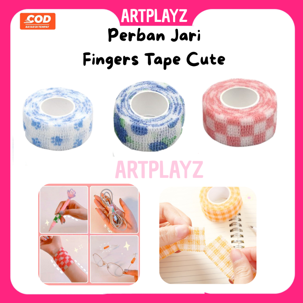 

Perban Jari Pelindung Jari Sport Tape Fingers Tape Wrist Solatip Jari Serbaguna